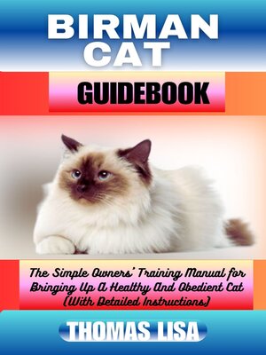 cover image of BIRMAN CAT GUIDEBOOK